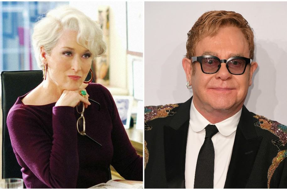 Meryl Strepp / Elton John