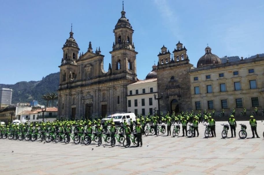 Policías Bogotá