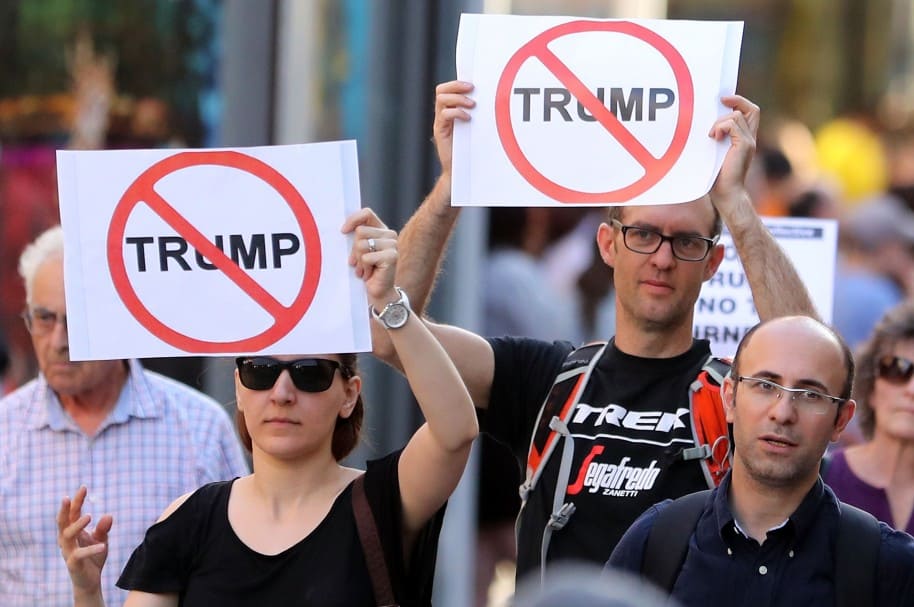 Protesta anti Trump