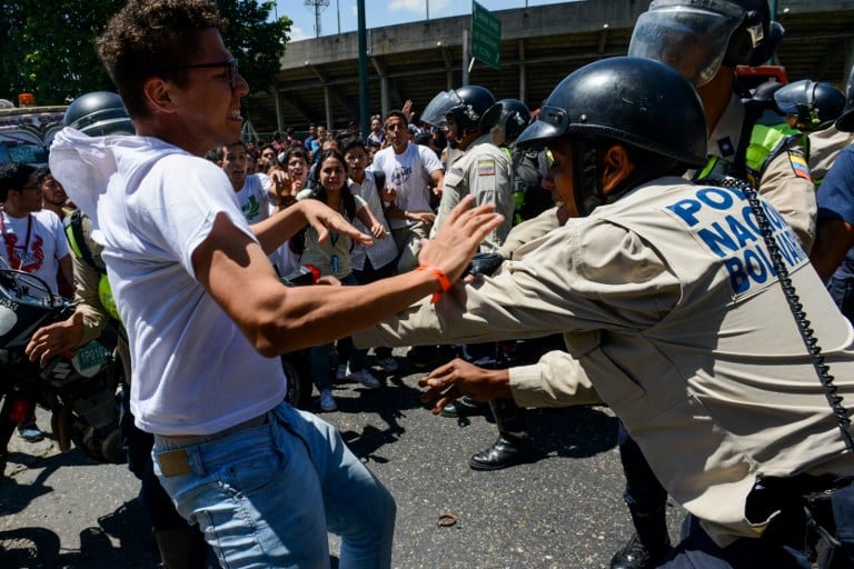 Marcha en Venezuela contra Nicolás Maduro. Pulzo.com