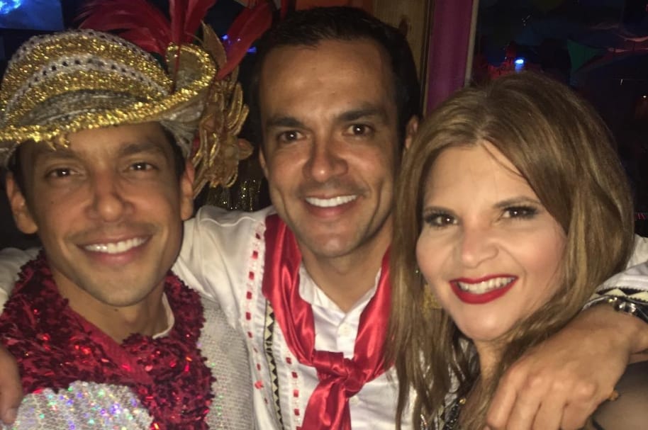 Karoll Márquez, Juan Diego Alvira y Diva Jessurum