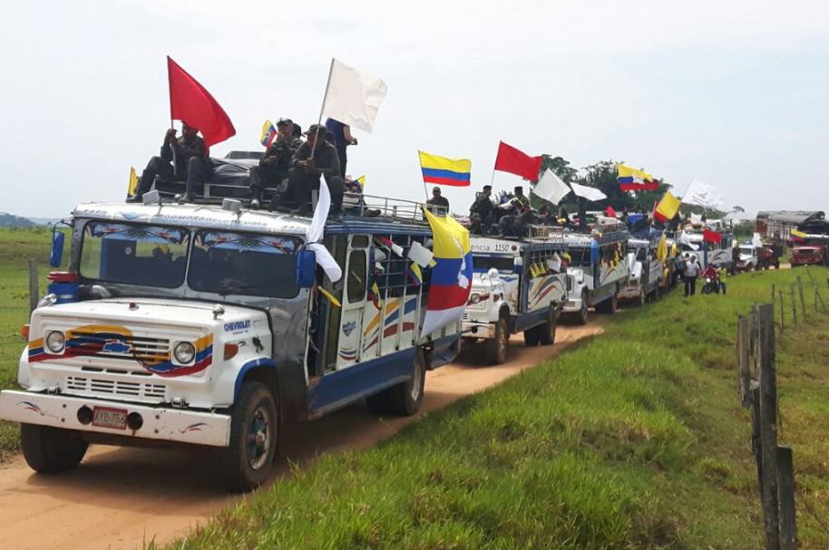 Llegada de las Farc a las ZVTN
