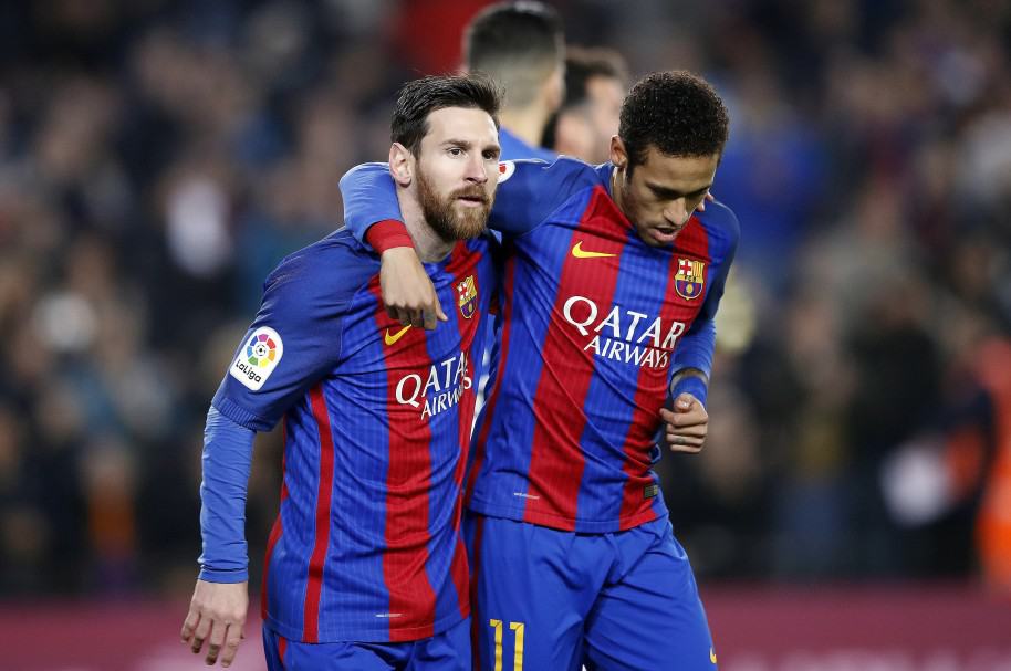 Lionel Messi y Neymar Barcelona