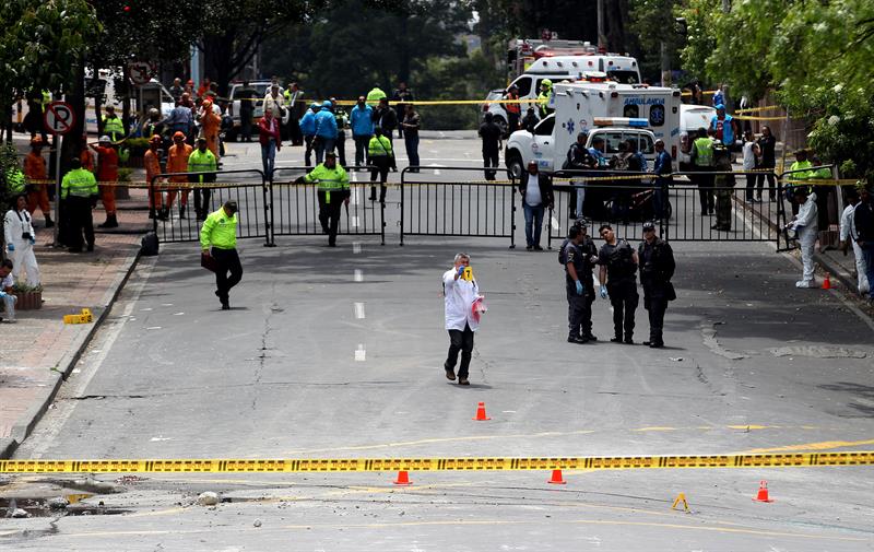 Atentado en Bogotá
