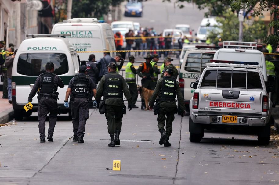 Atentado en Bogotá