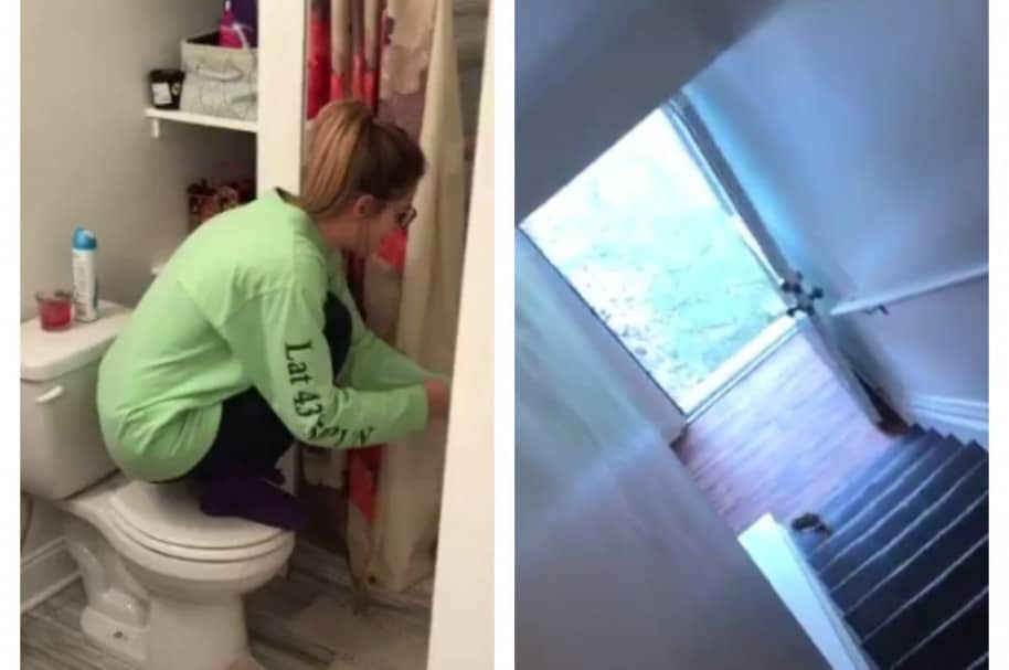 Amigas sacan rata de su casa. Pulzo.com