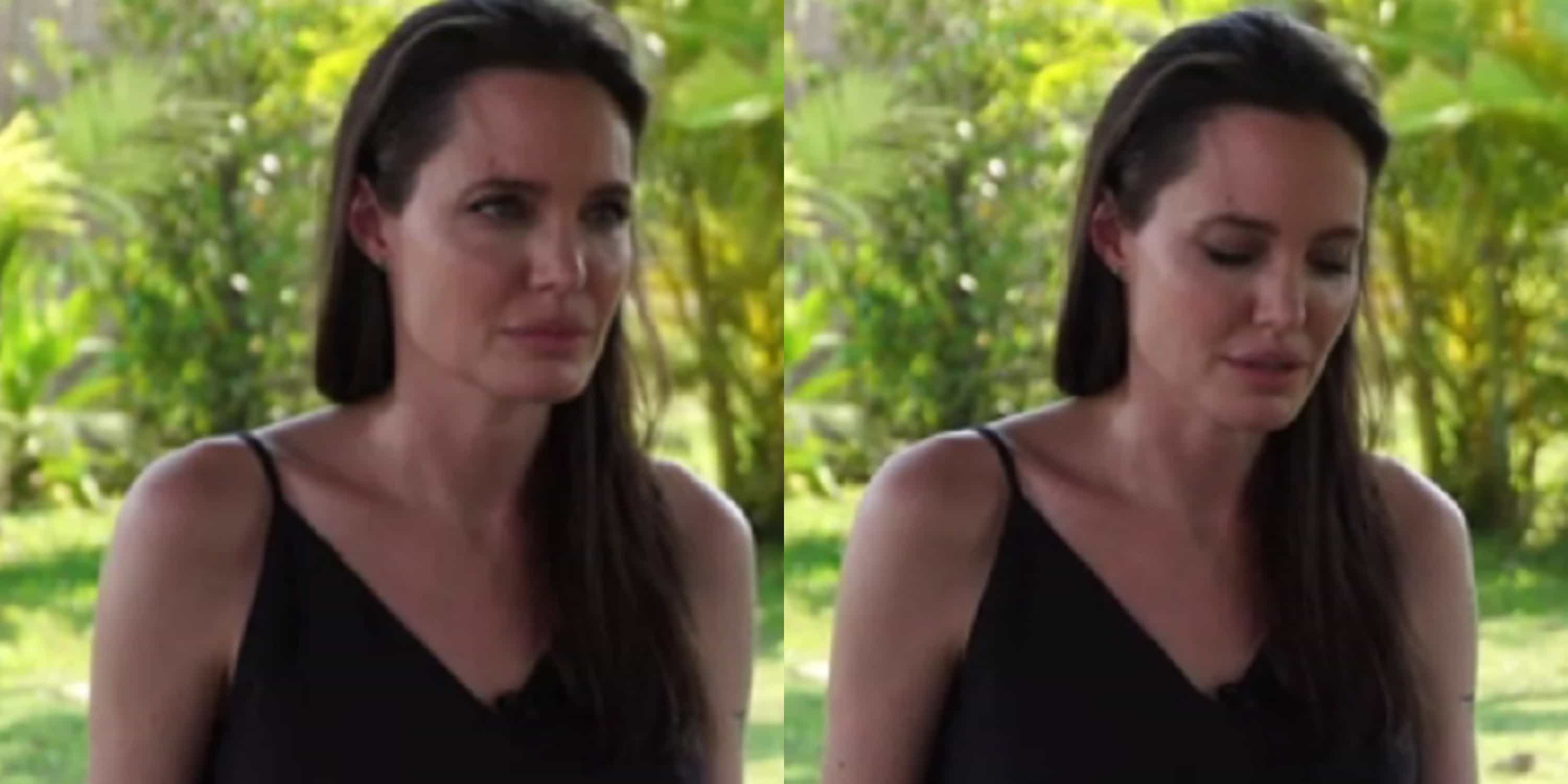 Angelina Jolie habla sobre divorcio