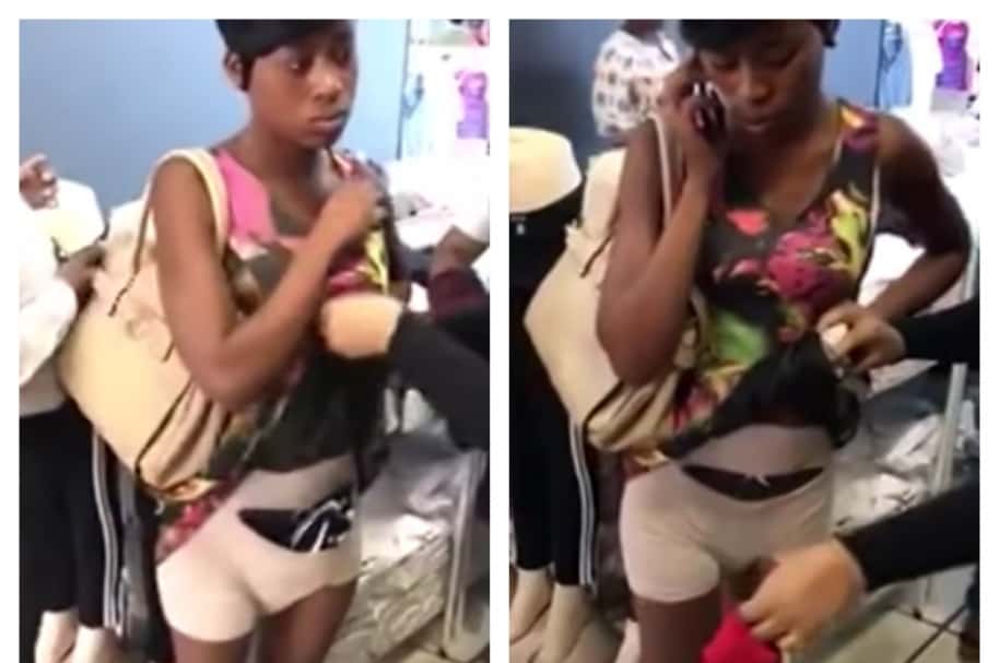Mujer se puso calzón con bolsa para robar tienda de ropa. Pulzo.com