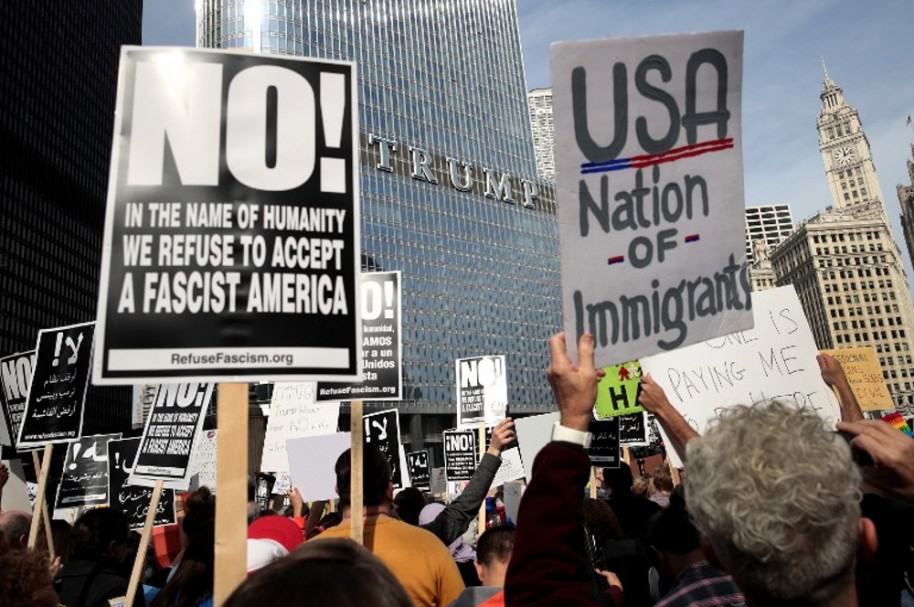 Protestas en NY