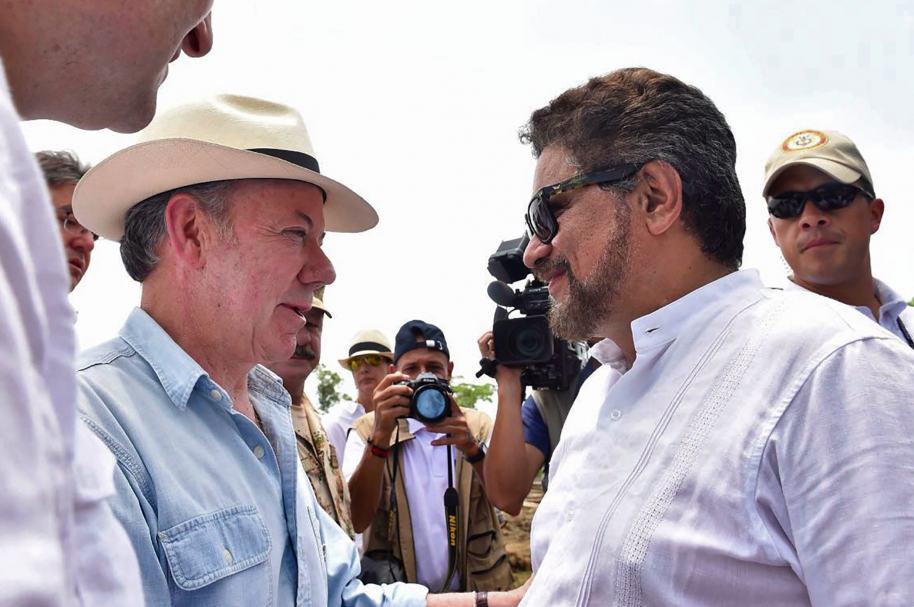 Santos en zona de concentración