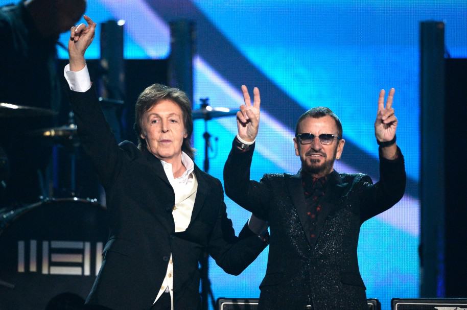 Paul McCartney y Ringo Starr