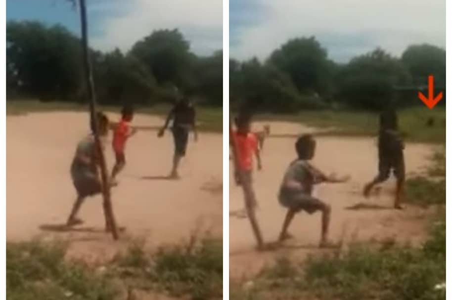 Supuesto duende aparece en partido infantil de fútbol. Pulzo.com