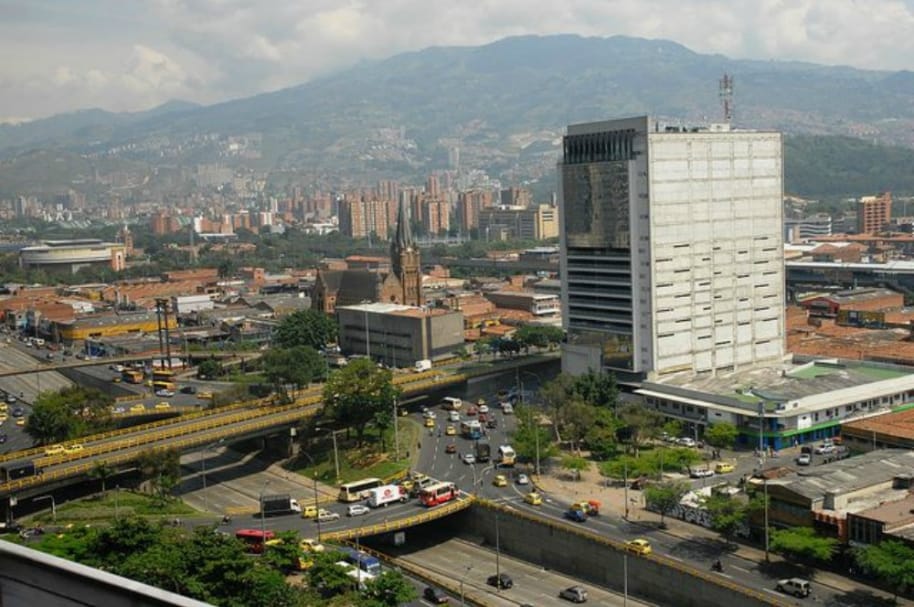 Panorámica de Medellín.