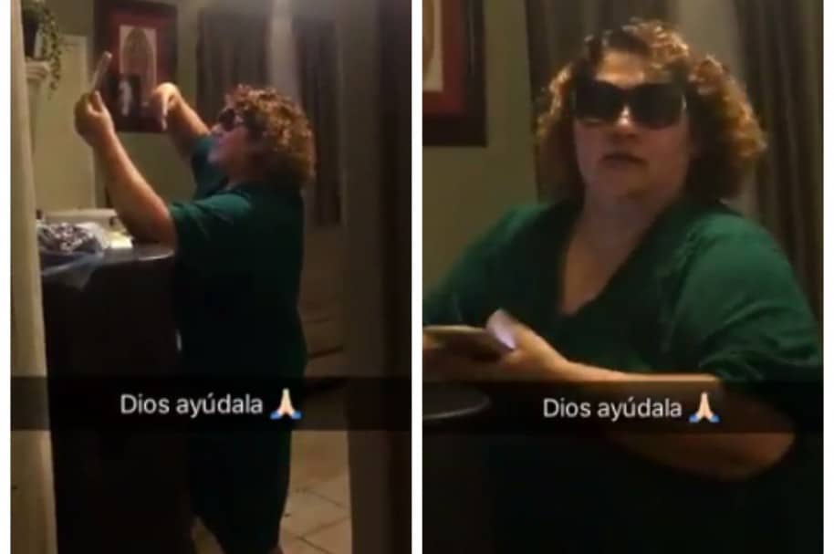 Madre falla al tomarse una selfie. Pulzo.com