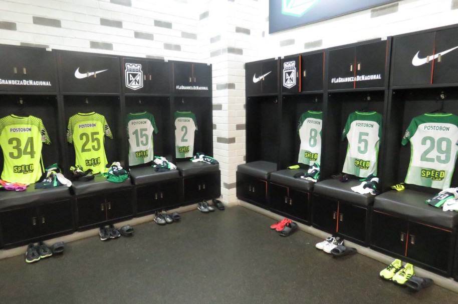 Vestuario de Atlético Nacional
