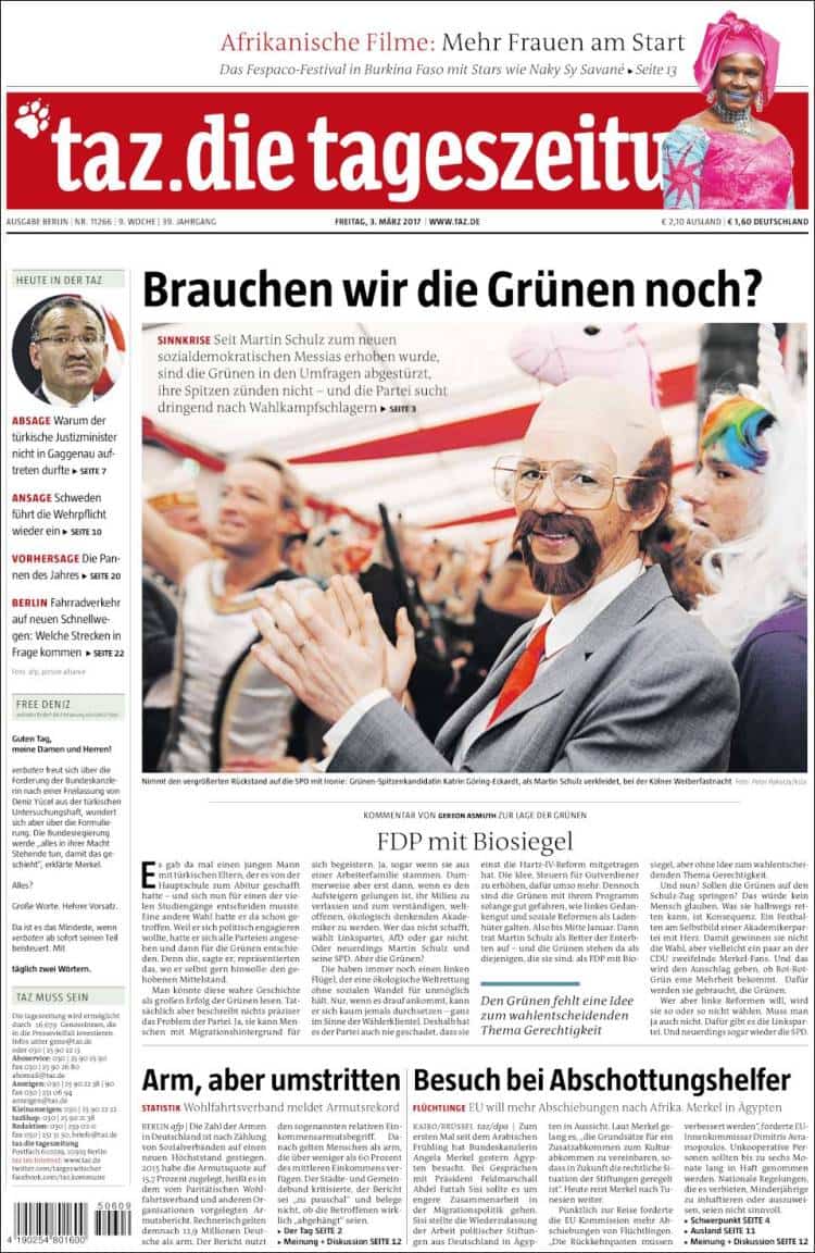 15 tageszeitung.750