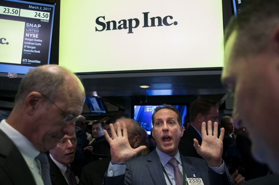 Snapchat en Bolsa