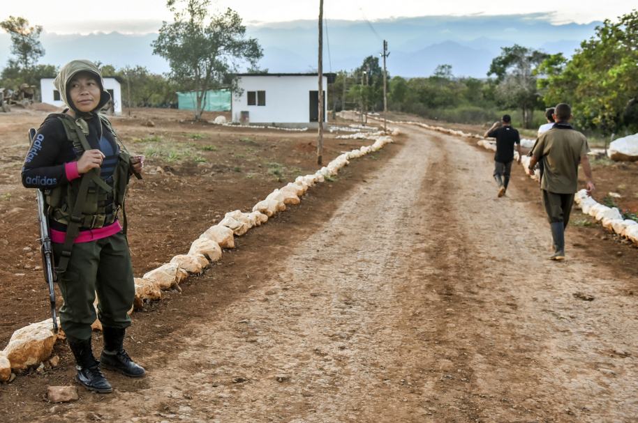 Se marchan los menores de las Farc