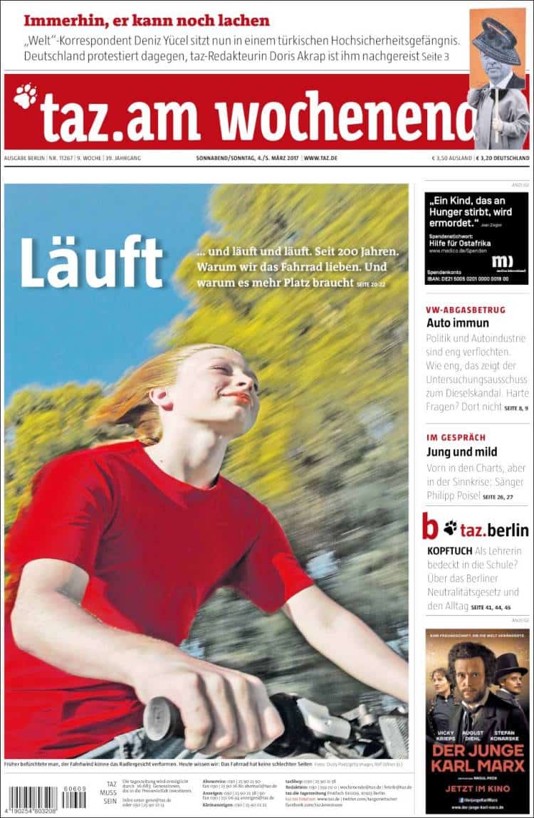 15 tageszeitung.750