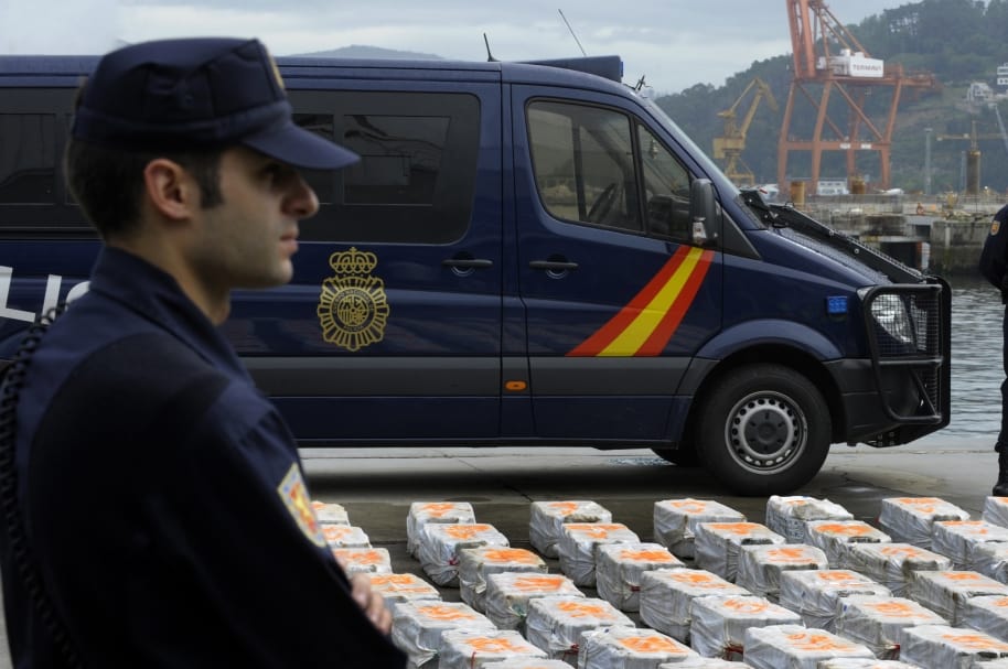 Decomiso de droga en España