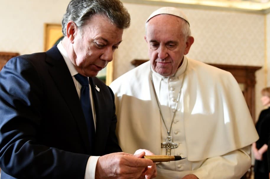 Papa y Santos