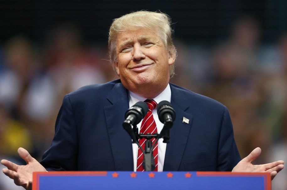 Donald Trump Holds Campaign Rally In Dallas