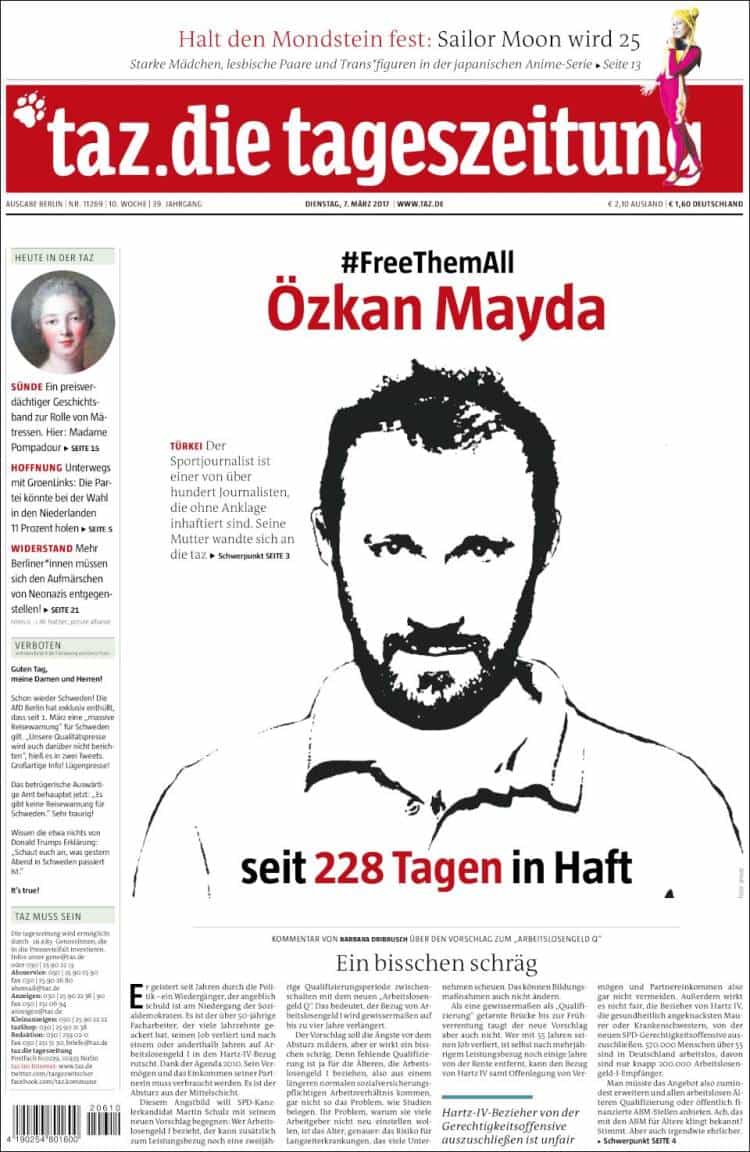 15 tageszeitung.750