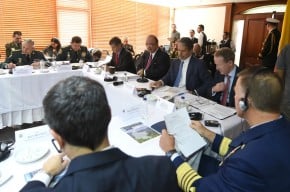 Reunión del ministro Villegas con funcionarios de Estados Unidos
