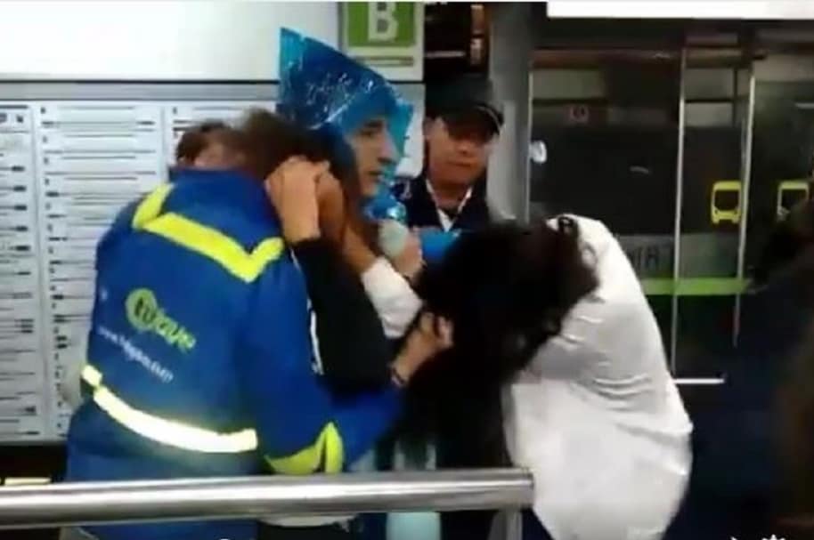 Agresión en Transmilenio