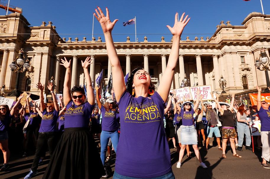 Australianas conmemoran el Día internacional de la mujer