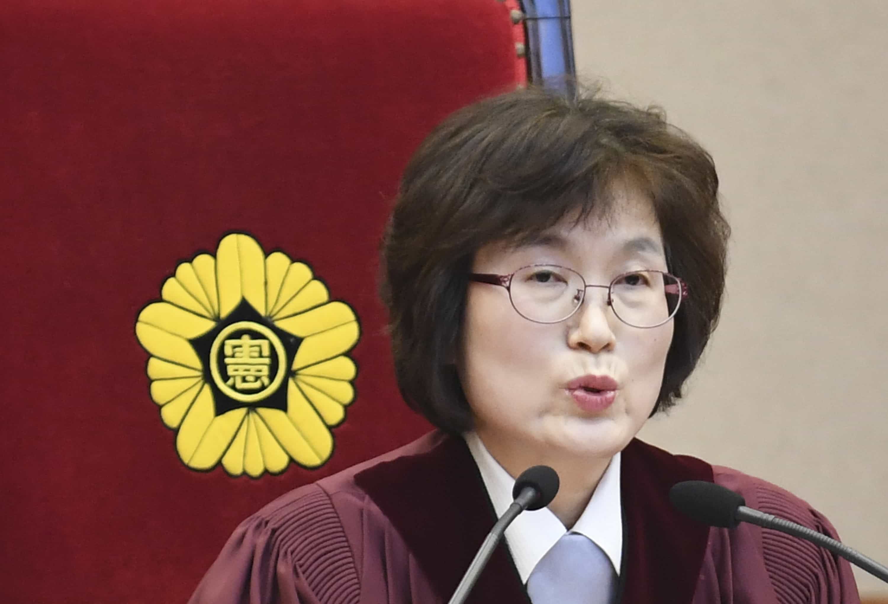 Lee Jung-mi, presidenta de la Corte Constitucional de Corea de Sur