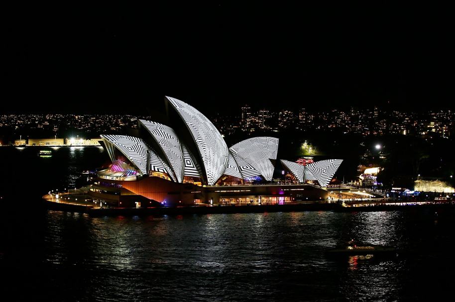 Teatro de la Ópera en Sidney, símbolo australiano.