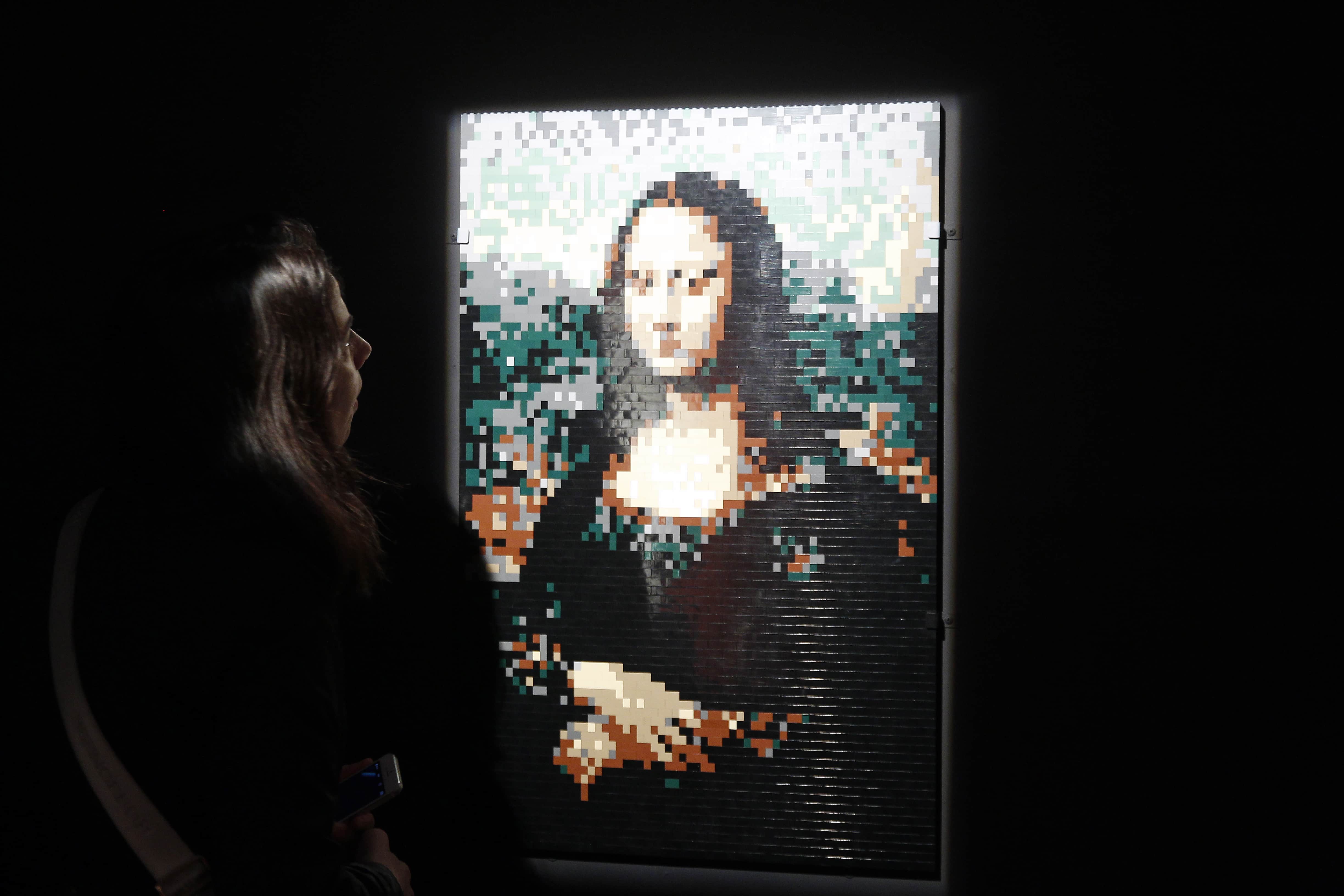 La Mona Lisa en Lego