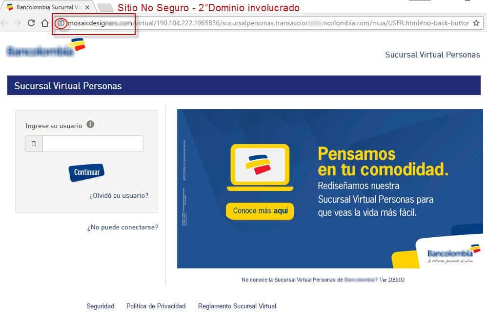 Bancolombia Phishing