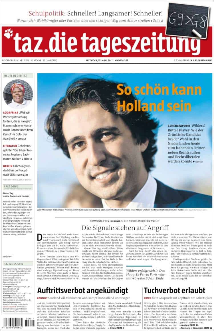 15 tageszeitung.750