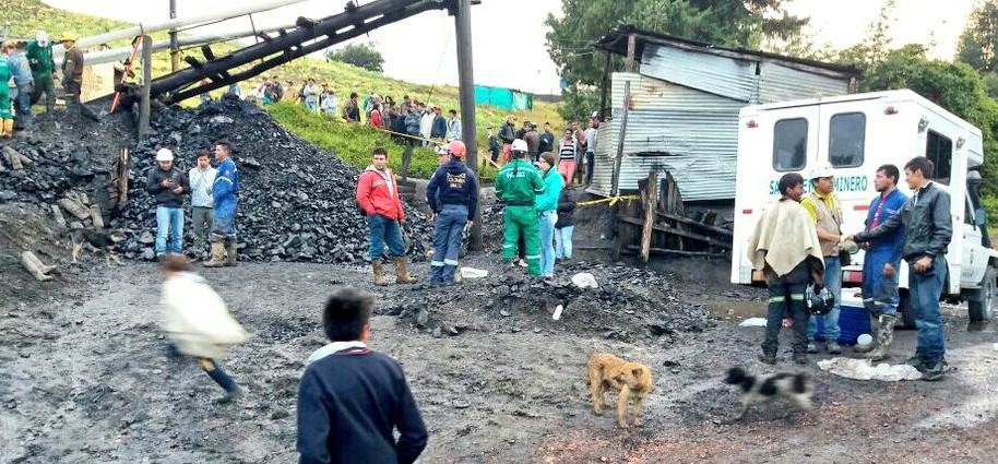 Bomberos de Ubaté rescataron a 4 heridos de la mina El Triángulo
