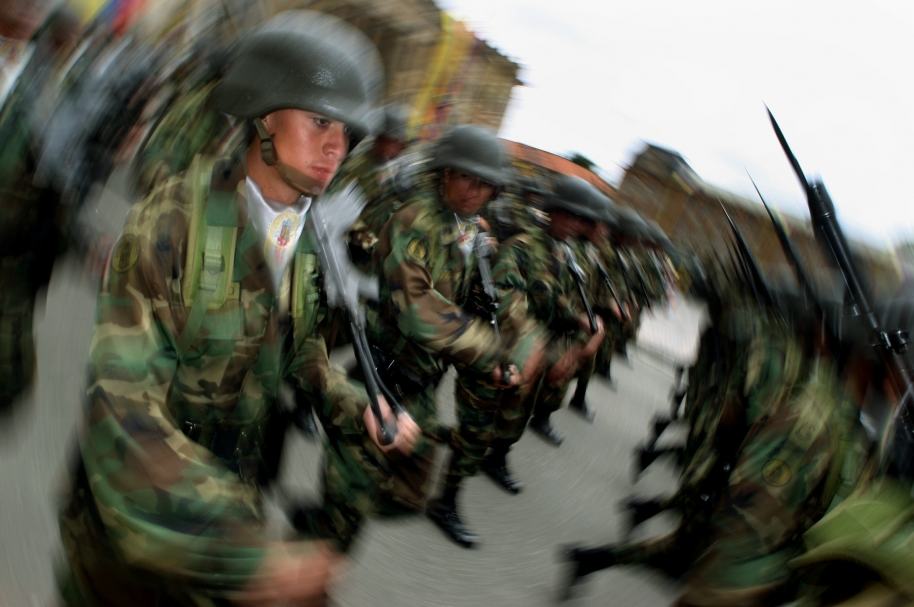 Militares colombianos