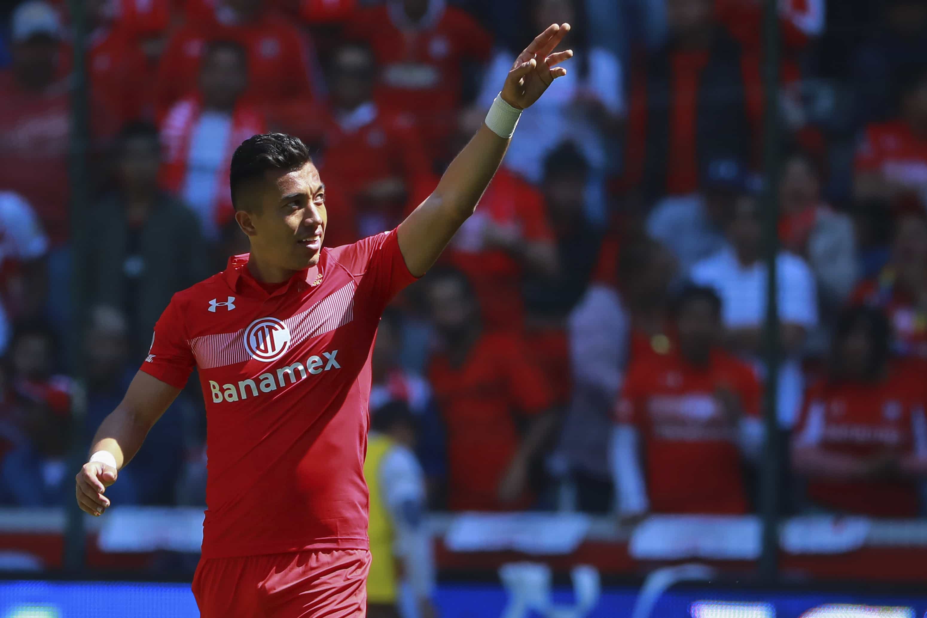 Fernando Uribe marcó el segundo gol de Toluca en su visita al León Fernando Uribe marcó el segundo gol de Toluca en su visita al León