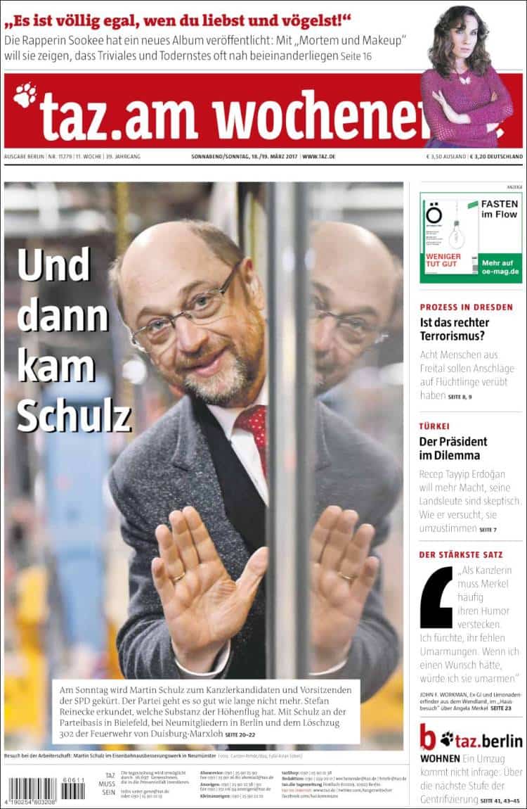 15 tageszeitung.750