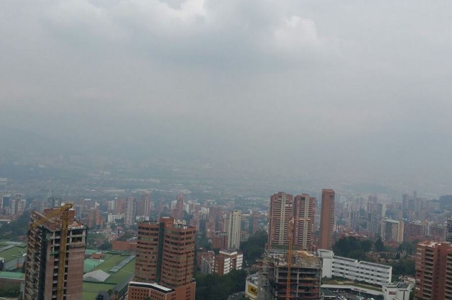 Contaminación en Medellín