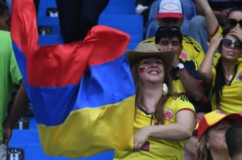 Hinchas de Colombia