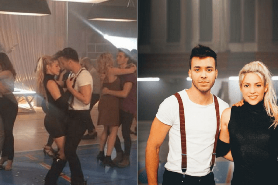 Shakira y Prince Royce, cantantes. Shakira y Prince Royce, cantantes.