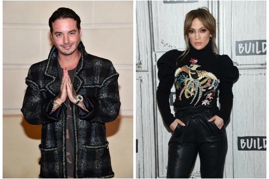 J Balvin y JLo.