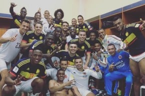 Celebración de Selección Colombia
