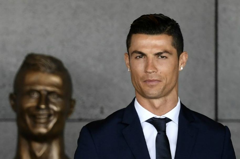 Busto de Cristiano Ronaldo.