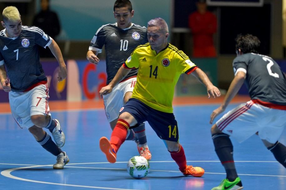Colombia vs. Paraguay en Mundial de Fútsal