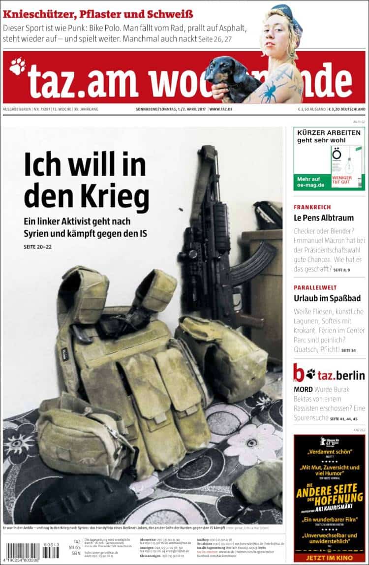 15 tageszeitung.750