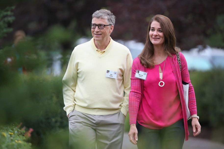 Bill y Melinda Gates