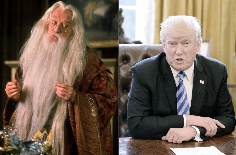 Dumbledore y Trump
