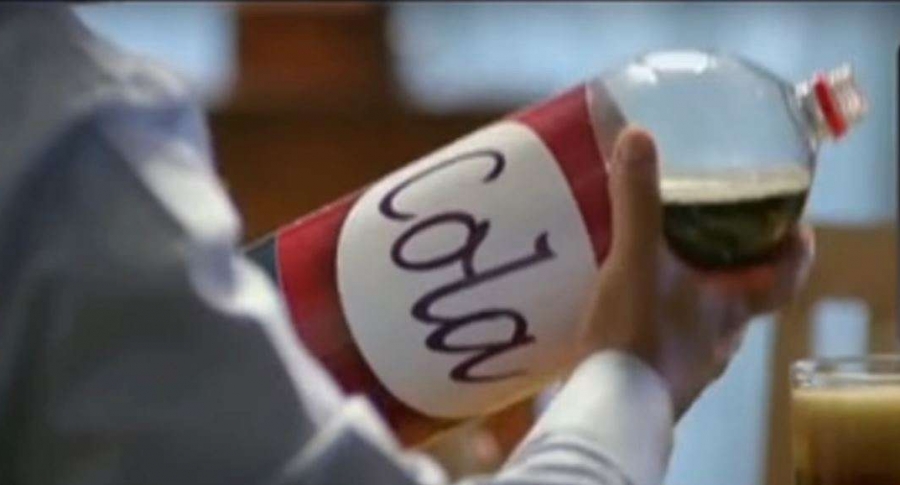 Imagen del comercial de bebidas azucaradas